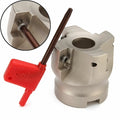 <Wbr/>4f Indexable Face Milling Cutter 4 Flute End Mill For Apkt1604