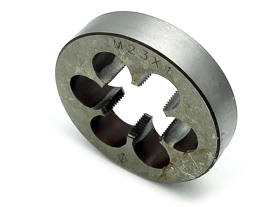 Us Stock New Hss 23mm X 1 Metric Die Right Hand Thread M23 X 1mm Pitch