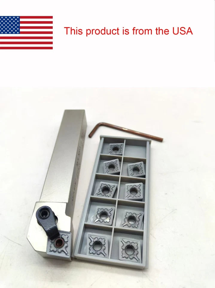 3/4"mclnr Lathe Turning Holder Milling + Cnmg12 Carbide Inserts-high
