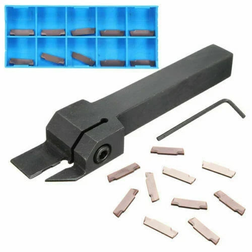 16mm Cnc Lathe Turning Tool Holder + Mgmn150-g Grooving Cut Off Insert
