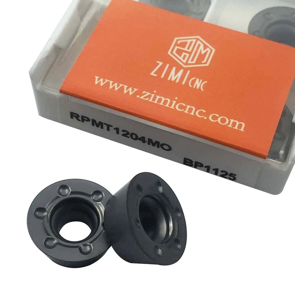 Rpmt1204mo Bp1125 Carbide Insert Lathe Turning Cutting Blade For Steel