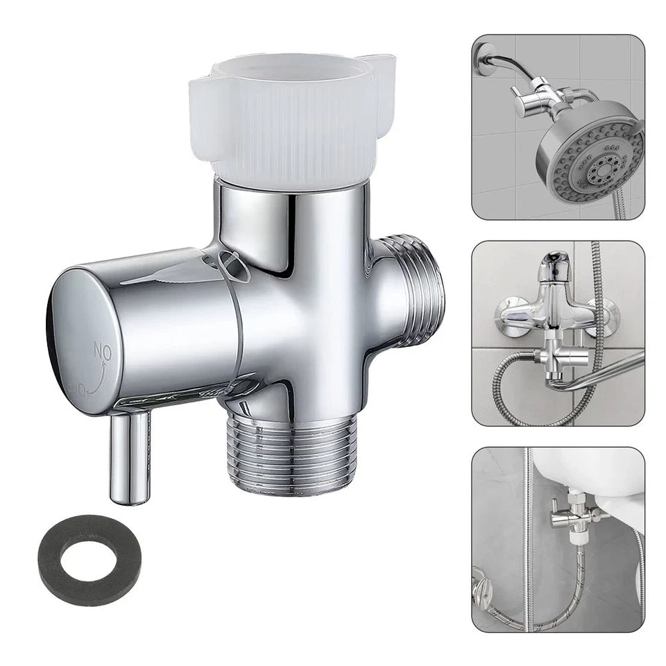 Reliable Bidet T Adapter With Adjustable Water Flow Solid Brass