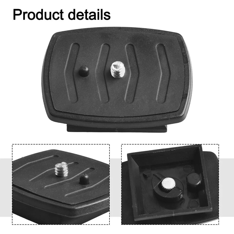 Tripod Quick Release Plate Screw Adapter Mount Head For Hama Star