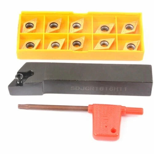 Sdjcr1616h11 Lathe External Turning Tool Holder + Dcmt11t304 6020