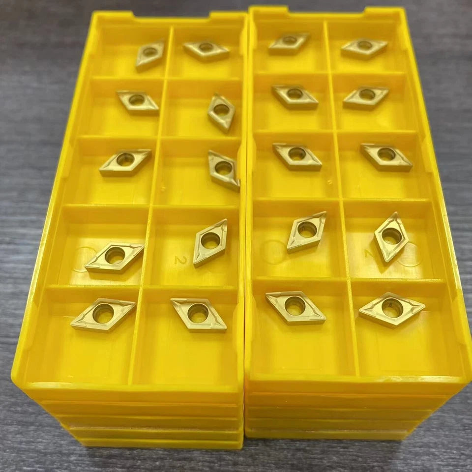 Dcmt070204 Ck735 Carbide Inserts For Lathe Turning Tool Boring Bar