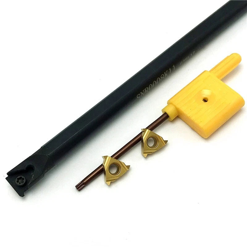 8mm Snr0008k11 Threading Turning Tool Holder Boring Bar + 11ir A60