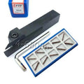 5 Lathe Turning Tool Grooving Cutting Holder + Mgmn150-g Cnc Inserts