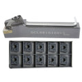 Dclnr1616h12 16×100mm External Turning Toolholder + Cnmg120404-tf