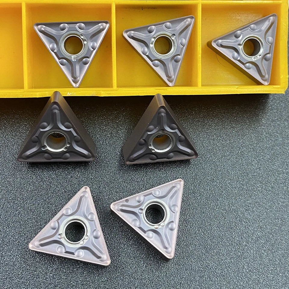 Tnmg332 Tnmg160408-ma 15tf Triangle 60° With Hole Turning Insert