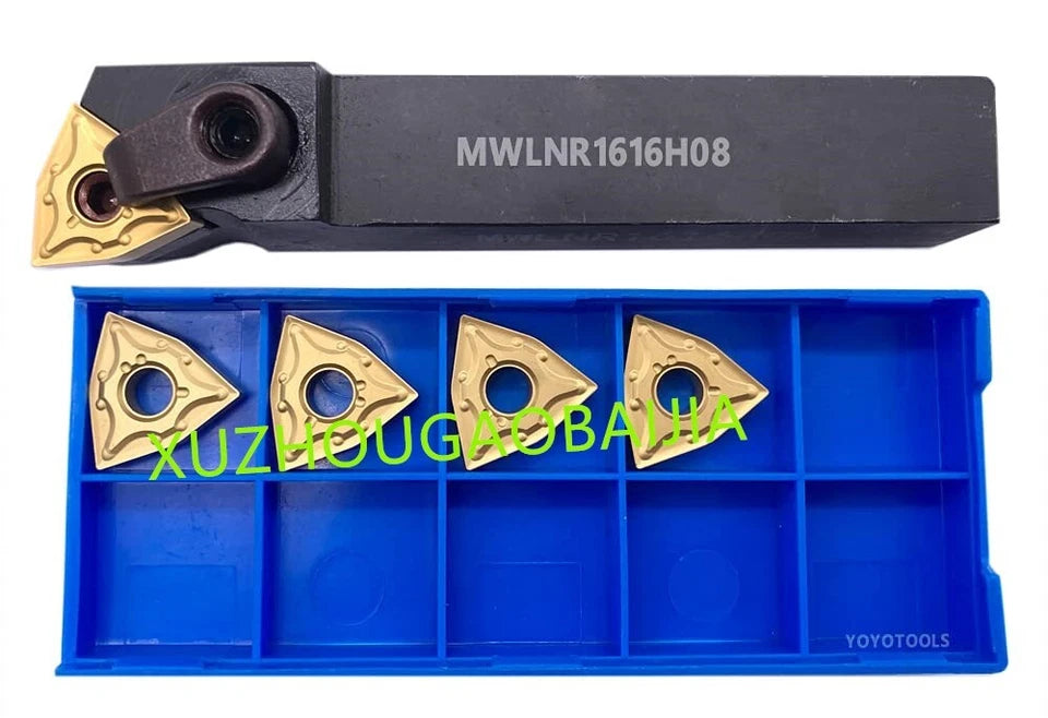 16mm Mwlnr1616h08 Turning Tool Holder With Wnmg080404-ma Carbide