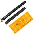 3/8 Lathe Internal Boring Bar Turning Tool Holder Gold Indexable