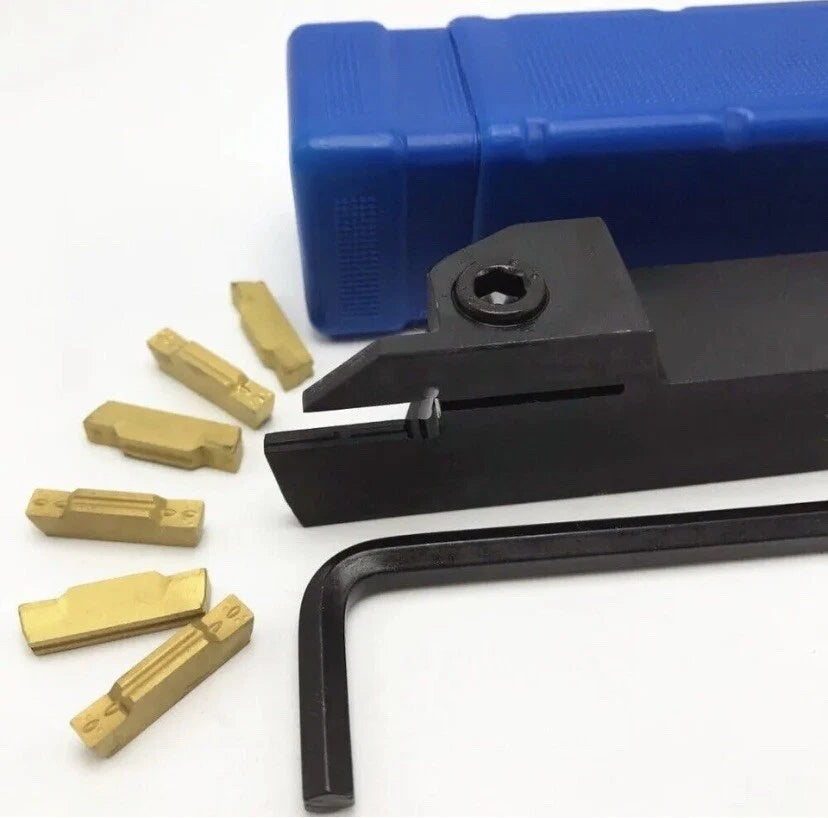 Lathe Grooving Cut-off Tool Holder+ Mgmn500-m Bp010 Grooving Insert