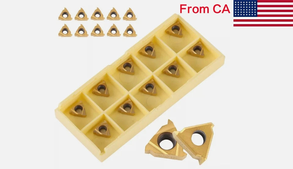 Lathe Threading Inserts Carbide Turning Inserts 11ir A60 Cnc Blade