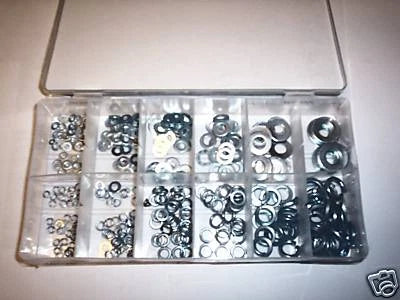 Lock & Flat Washer Assortment For Nuts & Bolts