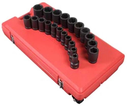 Sunex Tools 5693 1" Drive Deep Sae Impact Socket Set