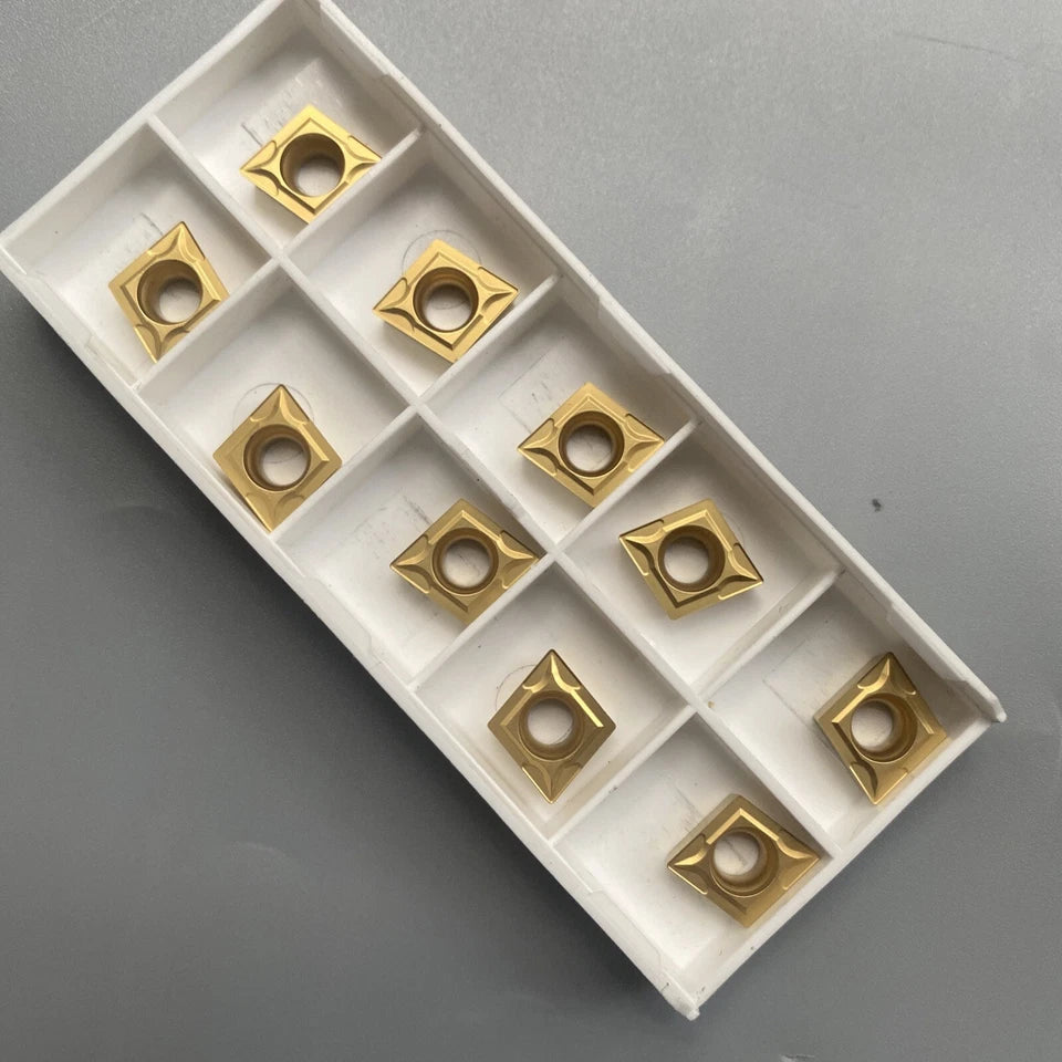 Ccmt09t304 Ccmt32.5 Carbide Inserts For Sclcr Lathe Turning Boring
