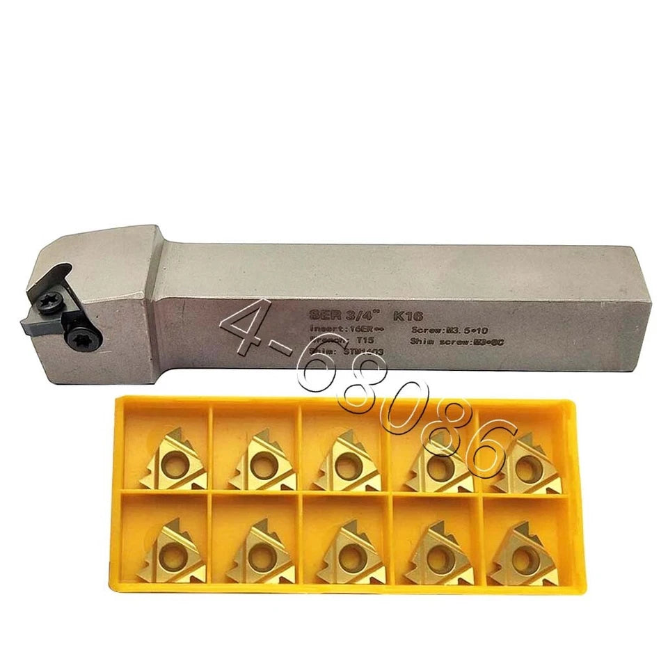 Ser 3/4"k16 Lathe Turning Tool Holder Inch Holder For 16er Ag60