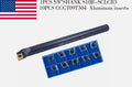 5/8" Shank S10-sclcr3 Indexable Boring Bar + Ccgt09t304 Aluminum
