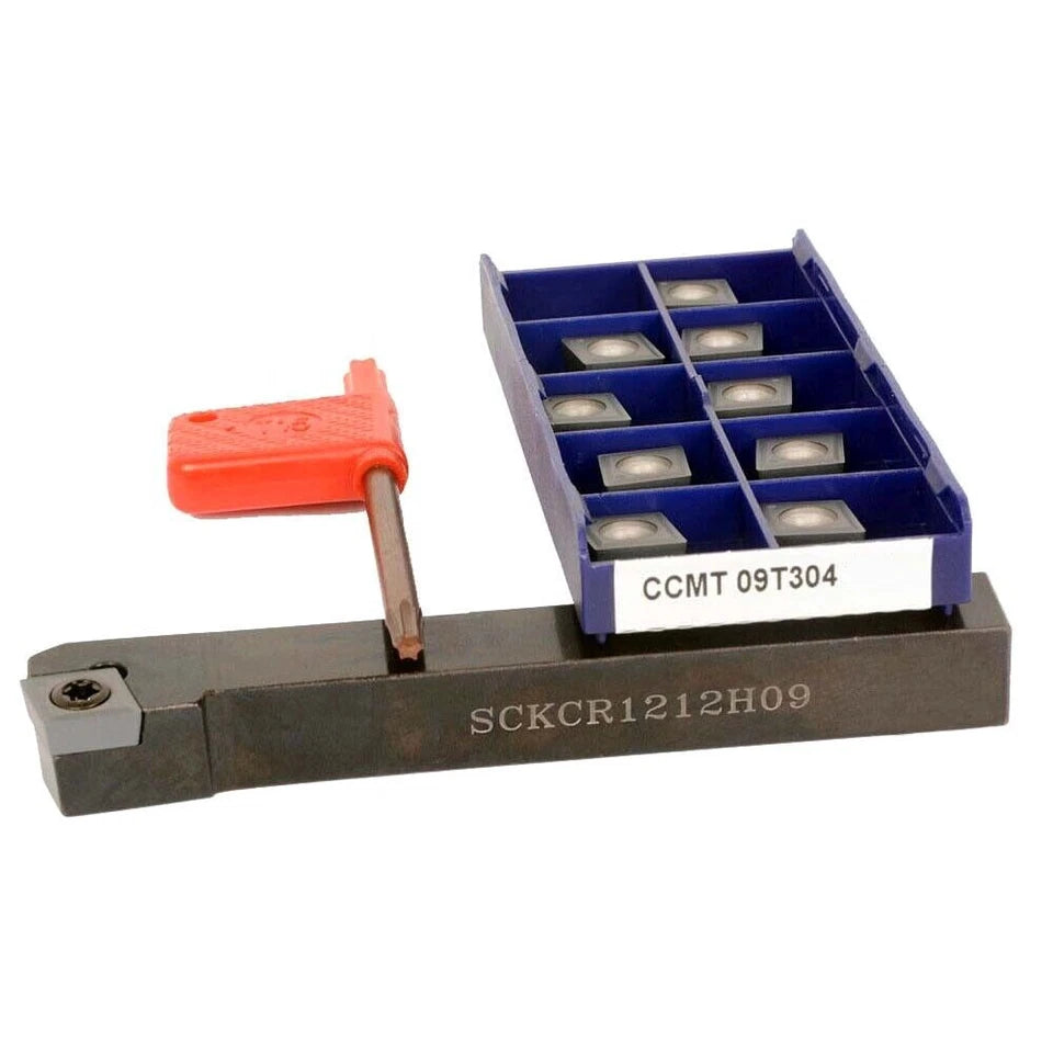 Sckcr1212h09 12*100mm Cnc External Turning Holder + Ccmt09t304 Nn