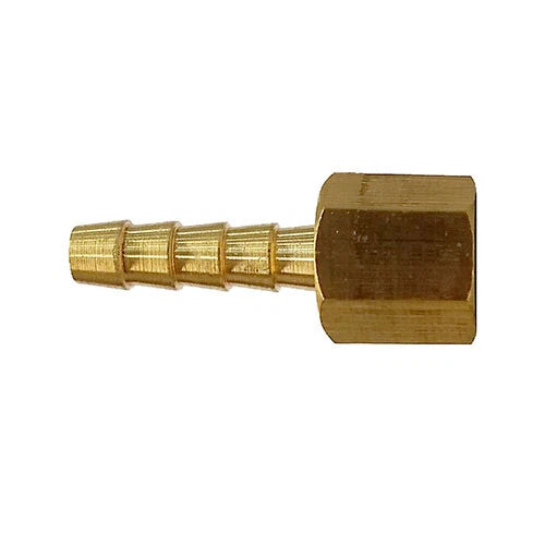 Brass Fitting. 1/4" Hose Barb To 1/4" Female Pipe