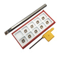 Solid Carbide C08k-sclcr06 Indexable Lathe Boring Bar 8 Mm Shank +