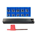 Scacl1212h09 12mm Cnc External Turning Holder + Ccgt09t304-ak Inserts